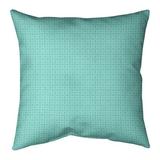 Latitude Run® Avicia Doily Square Pillow Cover Polyester in Green/Blue | 20 H x 20 W x 1.5 D in | Wayfair 6F91741B2B324D8C8A3457B3E64BCDAD