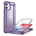 SUPCASE Unicorn Beetle EXO Pro Series iPhone 12 Mini Case 5.4 (2020 Release) Premium Hybrid Protective Clear Bumper Case for Apple iPhone 12 Mini With Built-in Screen Protector (Purple)