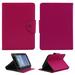 Universal Case for 8 inch Tablet Syncont Folio Leather Case with Stand for Kindle Fire HD 8/for Galaxy Tab A 8.0 /Galaxy Tab E 8.0 LTE /Insignia Flex 8 and More 8 inch Tablet Rose