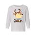 Awkward Styles Ugly Christmas Long Sleeve Shirt for Boys Girls Toddler Cute Little Deer Xmas Shirt