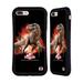 Head Case Designs Officially Licensed Jurassic World Key Art T-Rex VS. Velociraptors Hybrid Case Compatible with Apple iPhone 7 Plus / iPhone 8 Plus