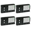 Kastar 4-Pack NP-55H 6.0V 2650mAh Ni-MH Battery Replacement for Sony CCD-TRV212 CCD-TRV21E CCD-TRV22 CCD-TRV24E CCD-TRV29 CCD-TRV30 CCD-TRV30E CCD-TRV31 CCD-TRV312 CCD-TRV32 CCD-TRV33 CCD-TRV34