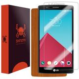 Skinomi TechSkin - Light Wood Skin & Screen Protector for LG G4 Beat / LG G4S