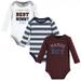 Hudson Baby Infant Boy Cotton Long-Sleeve Bodysuits Mamas Boy 18-24 Months