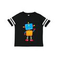 Inktastic Cute Robot Colorful Robot Funny Robot Robotics Boys or Girls Toddler T-Shirt