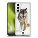 Head Case Designs Wildlife Grey Wolf Running Hard Back Case Compatible with Samsung Galaxy S21 5G