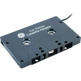 General Electric Car Stereo Cassette Adapter 3.5mm Auxiliary Black 34496