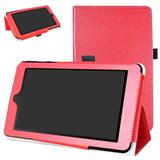 Labanema 7 NOOK Tablet 7 2016 Case PU Leather Folio Stand Protective Case Cover for 7 NOOK Tablet 7 2016 (Red)