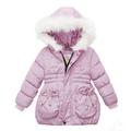 Verugu Toddler Baby Girls Boys Winter Coat Thicken Warm Jackets Baby Hooded Snow Outwear Coat Kids Winter Windproof Coat Hooded Coats Jacket Zip Thick Warm Snow Hoodie Outwear Pink 2-3 Years