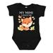 Inktastic My Mimi Loves Me- little fox Boys or Girls Baby Bodysuit