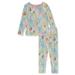 Disney Princess Girls 2-Piece Thermal Set - pink/multi 5t (Toddler)