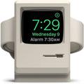 Apple Watch Stand Charging Dock - elago W3 Stand Compatible with Apple Watch Series 8/SE2/7/6/SE/5/4/3/2/1 Support Nightstand Mode Original Design Awards [White]