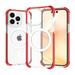 iPhone 14 Pro Max 6.7-inch Case Allytech Compatible with MagSafe Slim Case Shockproof Rubber Cover for iPhone 14 Pro Max Red