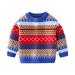 Baby Boys Sweater Knit Cotton Pullover Sweater Casual Long Sleeve Pullover Knit Sweater 1-7 Years