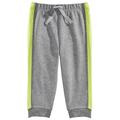 First Impressions Boy s Side Stripe Sporty And Sweet Jogger Pants Gray Size 6MOS