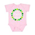 Inktastic Little Lucky Charm with Four-leaf Clovers Boys or Girls Baby Bodysuit