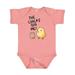 Inktastic The Chicks Dig Me Easter Baby Chick with Basket and Eggs Boys or Girls Baby Bodysuit