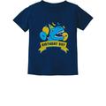 Tstars Dinosaur-Themed Birthday T-Shirt for Boys - Raptor T-Rex Graphic Tee - Perfect Gift for Dinosaur Lovers - Toddler and Infant Birthday Party Shirt - B-Day Celebration Apparel