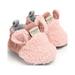 Kiapeise Baby Booties Faux Fur Cute Sheep Shape Non-Slip Soft Sole Shoes