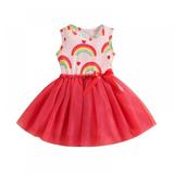 GYRATEDREAM Baby Girls Tutu Dress Sleeveless Toddler Sundress Tulle Dresses 1-6 Years
