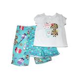 Joe Boxer Infant & Toddler Girls Too Sweet Cookie Heart 3 Pc Pajama PJ Set 18M