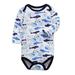 HAWEE Unisex Baby Cotton Long-sleeve Bodysuits Baby Boys Girls One Pieces Size 9-24 Month