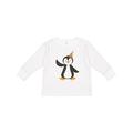 Inktastic Cute Penguin Baby Penguin Penguin with Party Hat Boys or Girls Long Sleeve Toddler T-Shirt