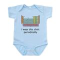 CafePress - I Wear This Shirt Periodically Body Suit - Baby Light Bodysuit Size Newborn - 24 Months