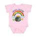 Inktastic Daddy s Treasure St. Patrick s Day Rainbow and Gold Boys or Girls Baby Bodysuit