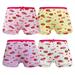 4 Pack Bow Girl Boxer Briefs Cute Strawberry Print Girls Panties Cotton Baby Girls Panties