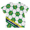 World Cup Brazil Soccer Ball All Over Toddler T Shirt Multi 4T