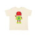 Inktastic Cute Robot Funny Robot Colorful Robot Robotics Boys or Girls Toddler T-Shirt
