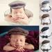 SUNSIOM Baby Newborn Peaked Beanie Cap Hat + Bow Tie Photo Photography Prop Outfit Set