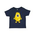 Inktastic Cute Monster Yellow Monster Funny Monster Silly Boys or Girls Toddler T-Shirt