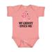 Inktastic Granny Loves Me Flamingo Girls Girls Baby Bodysuit