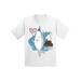 Awkward Styles Fourth Birthday Party I am Four T-shirt for Toddlers Shark Shirts for Boys Shark Lovers Shark Party Shark T Shirts for Girls Gifts for 4 Year Old Children Fourth B Day T-Shirt for Kids
