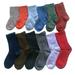 Lian LifeStyle Children 6 Pairs Pack Wool Socks Size 11-13cm Boy Random Color