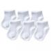 Luvable Friends Baby Unisex Newborn and Baby Socks Set White 6-12 Months