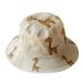 Baby Boys Girls Toddler Cartoon Animal Print Caps Fisherman s Hat