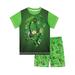 PJ Masks Boys Green Gecko Short Sleeve & Leg Pajamas Sizes 3-10