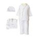 One Small Child Girls Four-Piece Bamboo Layette Set (Baby)