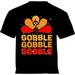 Gobble Gobble Gobble Turkey Graphic Shirt - Happy Thanksgiving Day Toddler Tees for Kids - Christian Outfit Toddler Boys Girls T-Shirt Thanksgiving Gifts