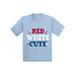 Awkward Styles Red White & Cute Infant Shirt Cute 4th of July Shirts for Baby American Baby Girl American Baby Boy Red White & Blue Tshirt USA Star Tshirt USA Gifts for Infant Indenpendence Day Gifts