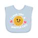 Inktastic I Love You a Waffle Lot with Cute Happy Waffle Boys or Girls Baby Bib