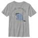 Boy s Winnie the Pooh Eeyore Feeling Sentimental With Flowers Graphic Tee Athletic Heather Small