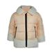 Jessica Simpson Baby Girls Cire Sherpa Puffer Jacket - blush 24 months (Infant)