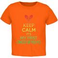 Cinco De Mayo - Keep Calm First Cinco De Mayo Orange Toddler T-Shirt - 2T