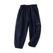 Odeerbi Baby Pants Boys 2024 Casual Trousers Cargo Spring Fashion Elastic Cuffs