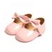 Baby Girls Mary Jane Flats with Bowknot Ballet Slippers Toddler First Walkers Infant Princess Wedding Party Christmas Dress Shoes