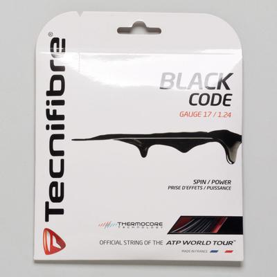 Tecnifibre Black Code 1.24 17 Tennis String Packages